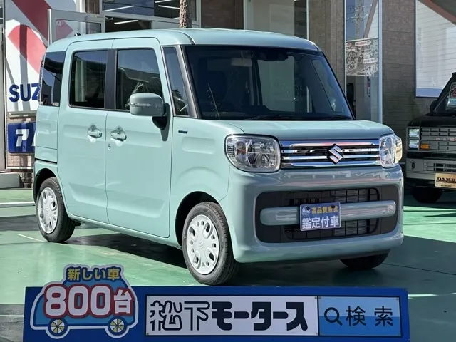 スペーシア(スズキ)ハイブリッドX　アップグレードパック届出済未使用車 0