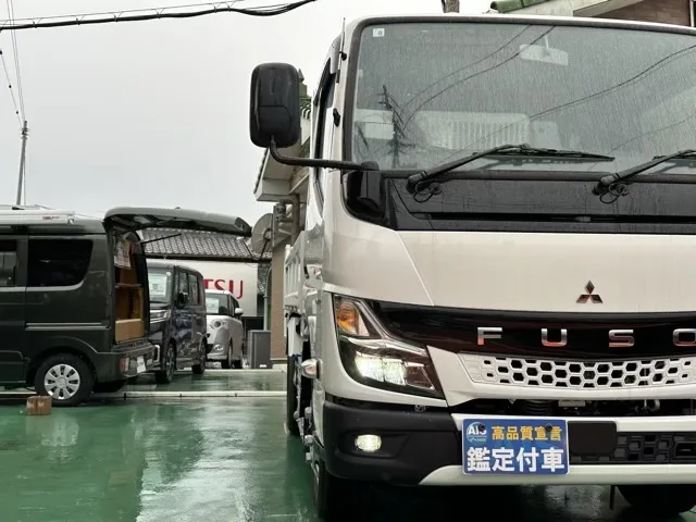 キャンター(三菱)３ｔ ローダースライドダンプディーラ-試乗車 23