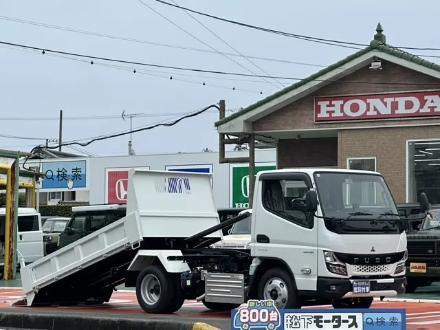 キャンター(三菱)ローダーダンプレンタ登録済未使用車 0