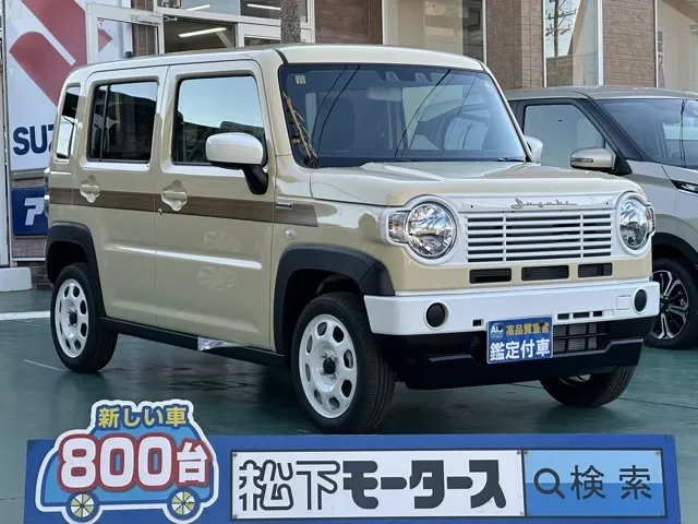 ハスラー(スズキ)ハイブリッドG ダムド クラシコ フェイスチェンジキット届出済未使用車 0