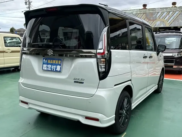 ソリオ(スズキ)ハイブリッドSZ 全方位ナビディーラ-試乗車 3