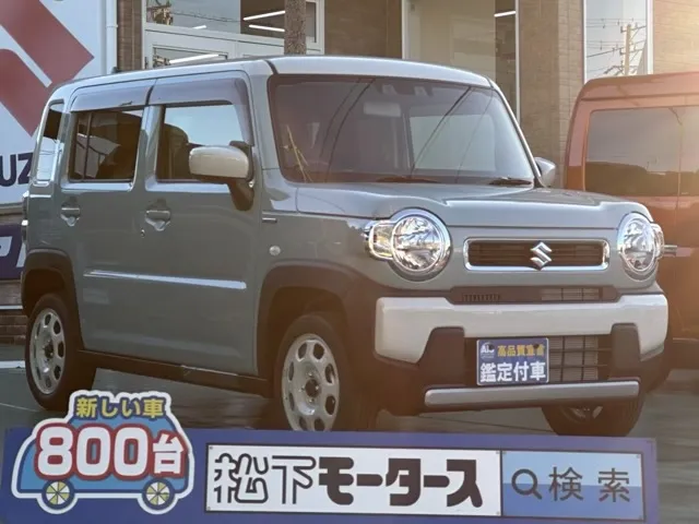 ハスラー(スズキ)ハイブリッドG ACCレス 純正バイザー届出済未使用車 0