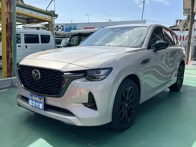 CX-60(マツダ)XD-ハイブリッド エクスクルーシブスポーツ 4WDディーラ-試乗車 1