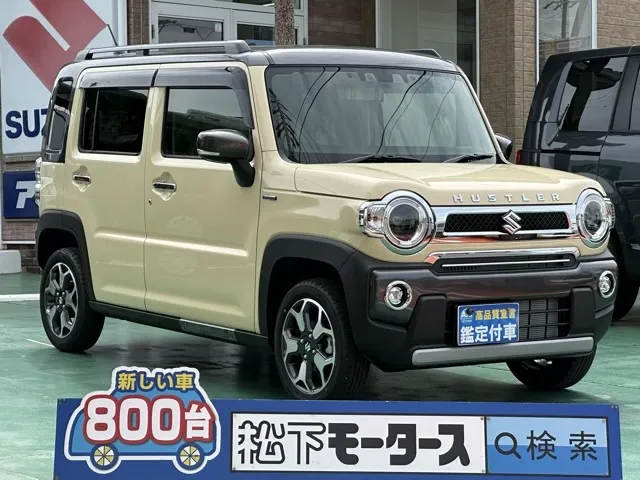 ハスラー(スズキ)JスタイルⅡターボ ナビ ドラレコ ETC届出済未使用車 0
