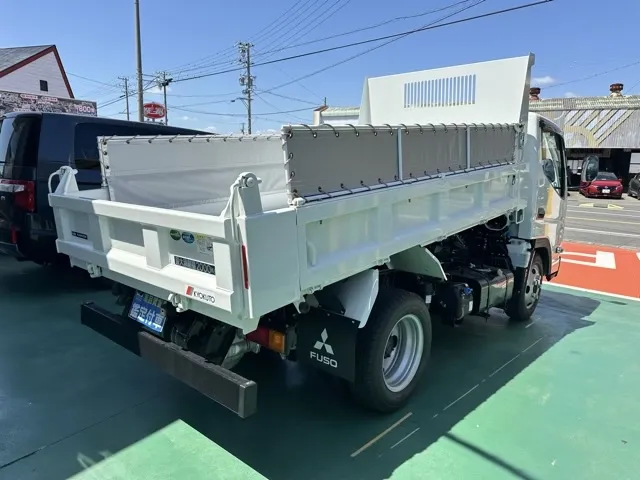 キャンター(三菱)全低床キョウカダンプ ２ｔ コボレーンレンタ登録済未使用車 10