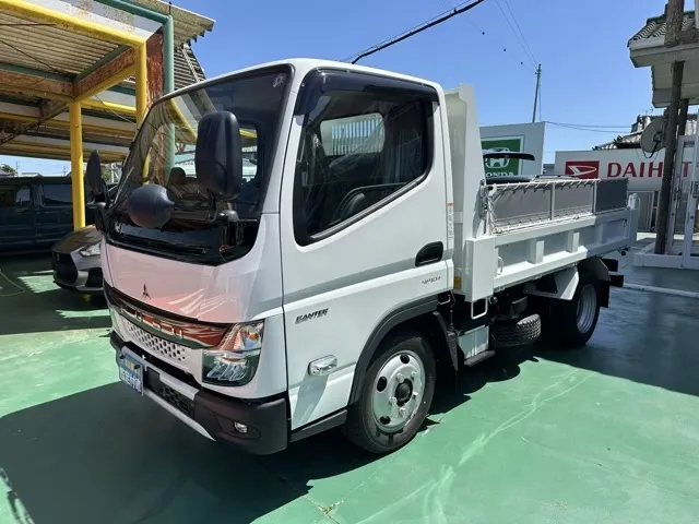 キャンター(三菱)全低床キョウカダンプ ２ｔ コボレーンレンタ登録済未使用車 27