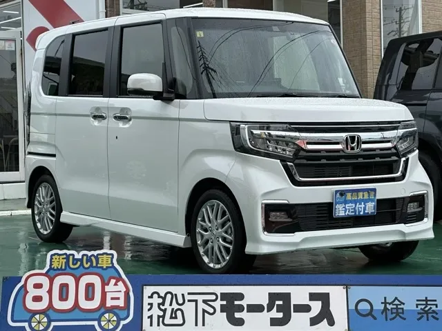 N-BOX(ホンダ)Ｌターボ 純正ナビディーラ-試乗車 0