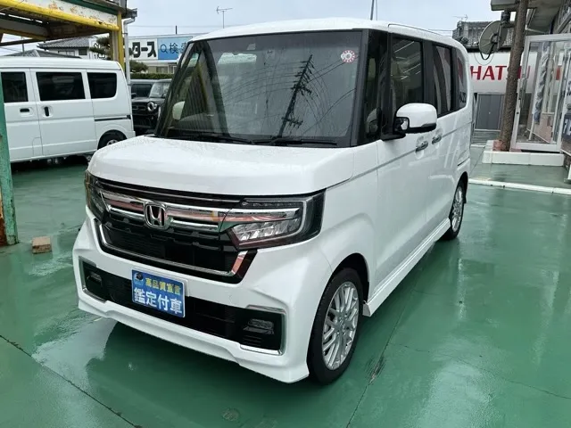 N-BOX(ホンダ)Ｌターボ 純正ナビディーラ-試乗車 1