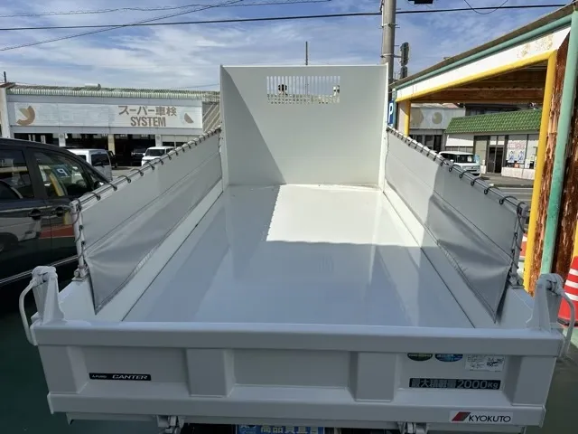 キャンター(三菱)全低床キョウカダンプ ２ｔ コボレーンレンタ登録済未使用車 8