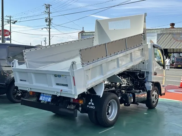 キャンター(三菱)全低床キョウカダンプ ３ｔ　コボレーンレンタ登録済未使用車 5