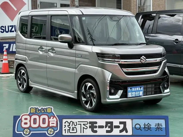 スペーシア(スズキ)ハイブリッドXS届出済未使用車 0
