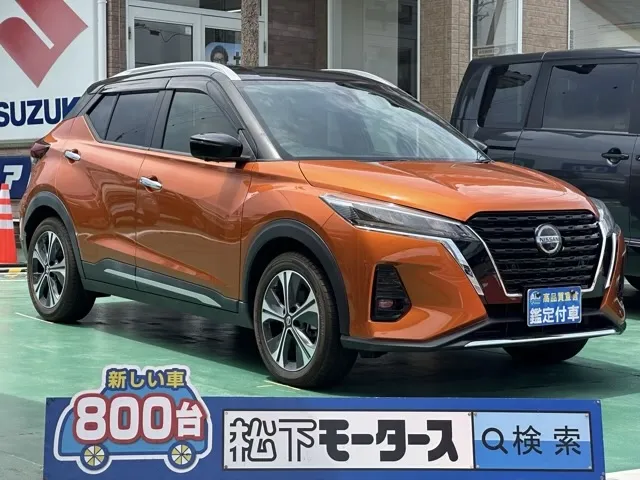 キックス(ニッサン)XツートーンインテリアEDディーラ-試乗車 0