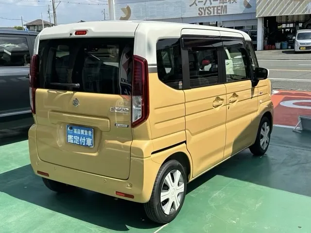 スペーシア(スズキ)ハイブリッドX 純正ドアバイザー付届出済未使用車 13