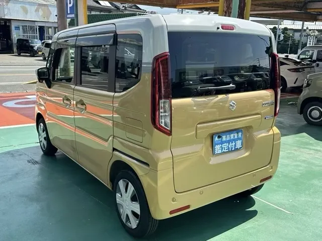 スペーシア(スズキ)ハイブリッドX 純正ドアバイザー付届出済未使用車 2