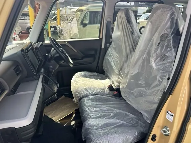 スペーシア(スズキ)ハイブリッドX 純正ドアバイザー付届出済未使用車 3