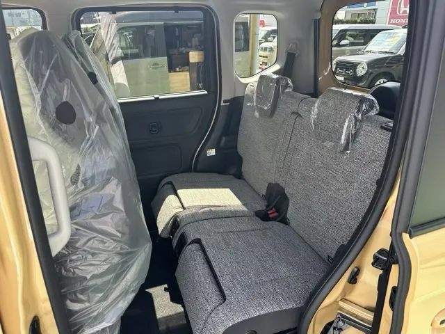 スペーシア(スズキ)ハイブリッドX 純正ドアバイザー付届出済未使用車 4