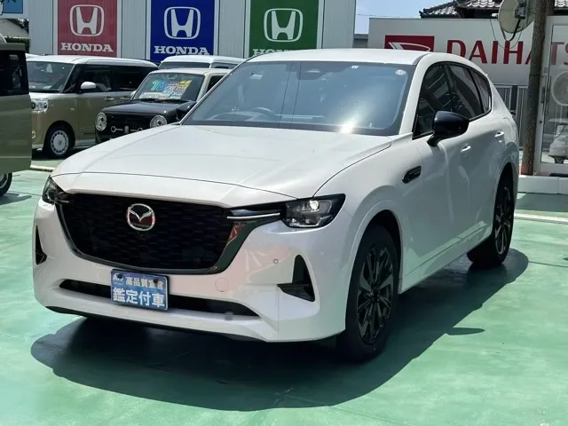 CX-60(マツダ)XD-ハイブリッド エクスクルーシブスポーツ 4WDディーラ-試乗車 1