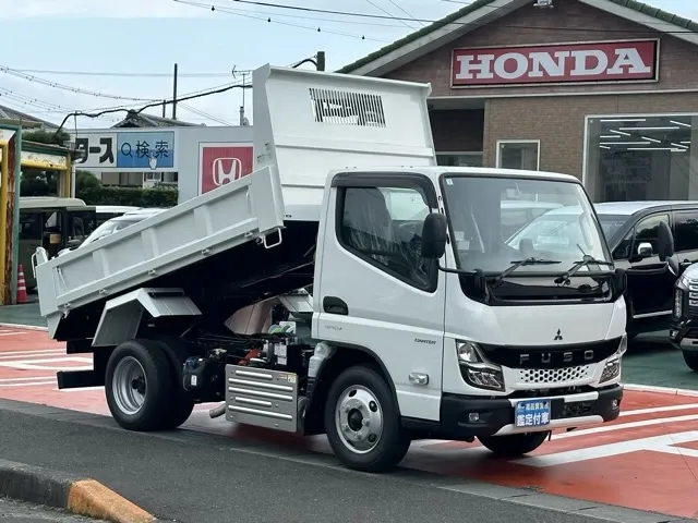キャンター(三菱)３ｔ ローダースライドダンプレンタ登録済未使用車 22