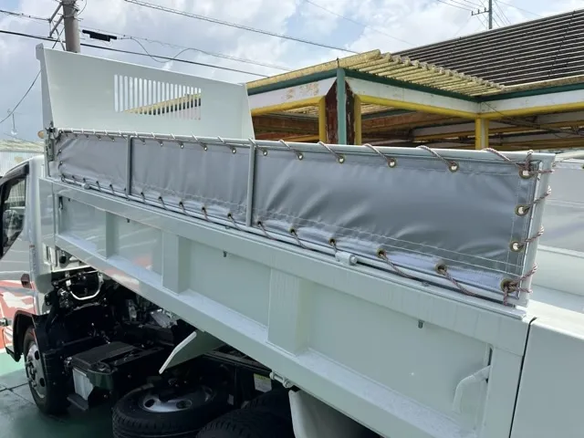 キャンター(三菱)全低床キョウカダンプ ３ｔ　コボレーンレンタ登録済未使用車 9