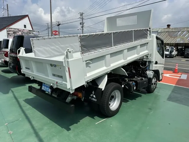 キャンター(三菱)全低床キョウカダンプ ３ｔ　コボレーンレンタ登録済未使用車 12