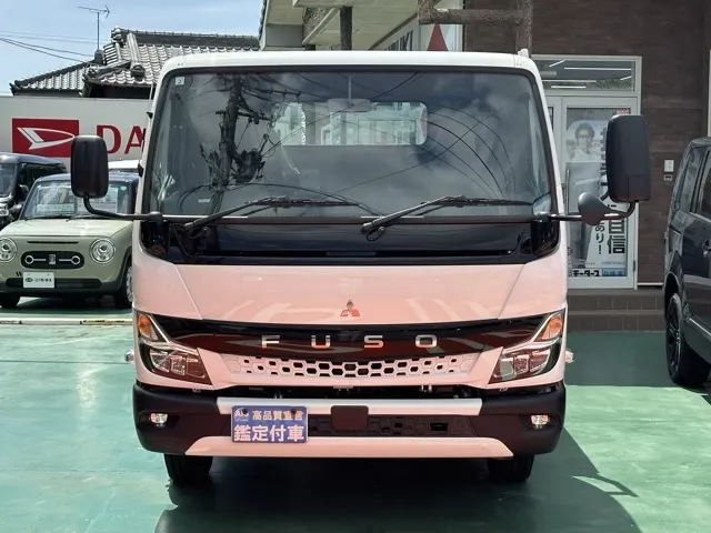 キャンター(三菱)平ボディ ３ｔワイドロング MT 1ナンバー車レンタ登録済未使用車 28