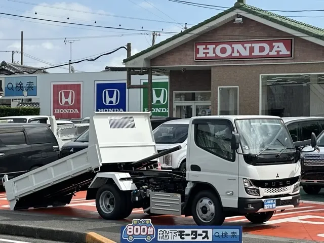キャンター(三菱)３ｔ ローダースライドダンプレンタ登録済未使用車 0