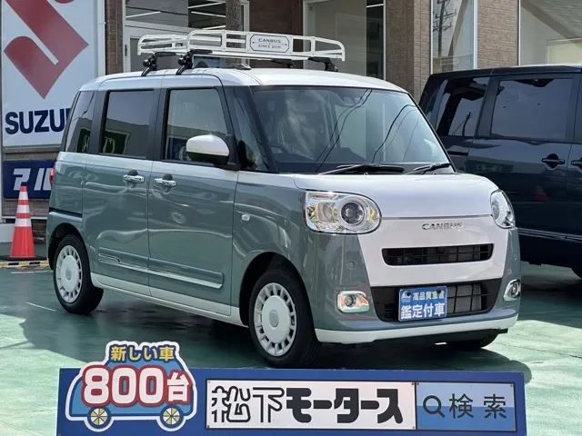 キャンバス(ダイハツ)ストライプスG パノラマUGP届出済未使用車 0