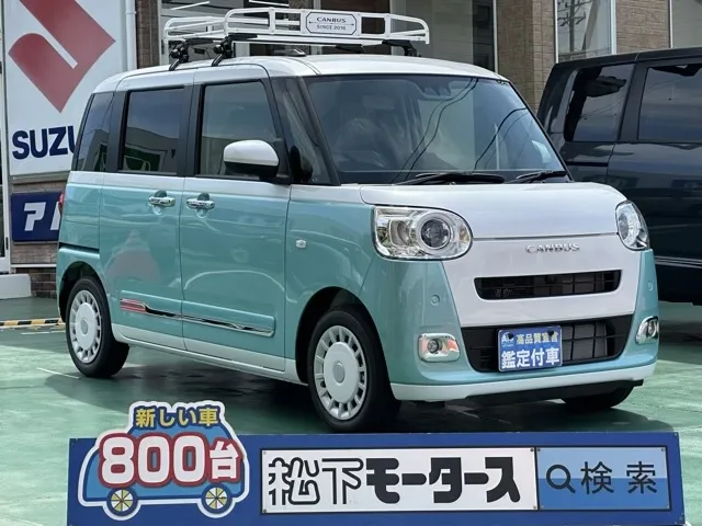 キャンバス(ダイハツ)ストライプスG パノラマUGP届出済未使用車 0