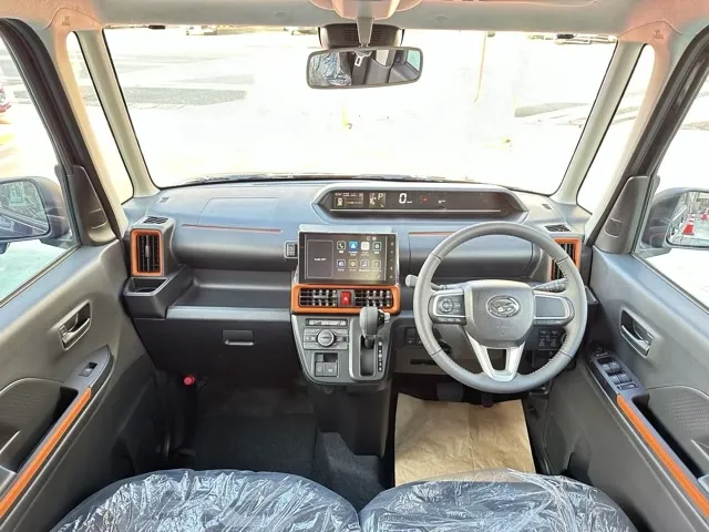 タント(ダイハツ)ファンクロスターボ 9インチDオーディオ届出済未使用車 6