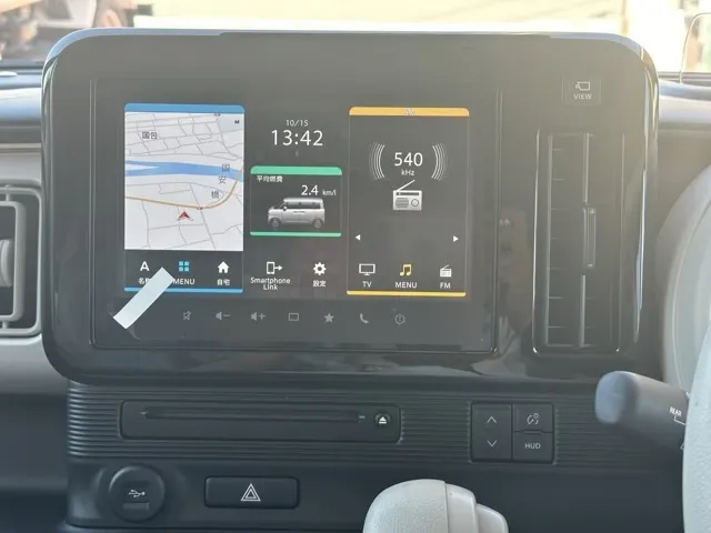 ワゴンＲスマイル(スズキ)ハイブリッドS セーフティプラスPKG+全方位ナビ届出済未使用車 21