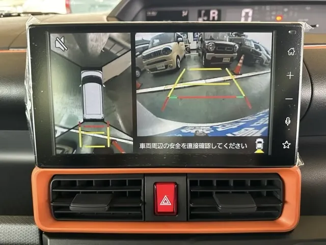 タント(ダイハツ)ファンクロスターボ 9インチDオーディオ届出済未使用車 22