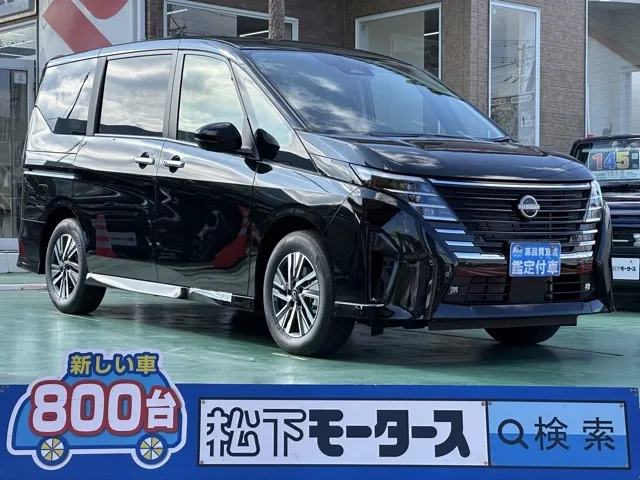 セレナ(ニッサン)ハイウェイスターV アラウンドビューモニター登録済未使用車 0