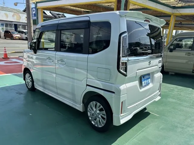 スペーシア(スズキ)ハイブリッドGS 純正ドアバイザー付届出済未使用車 2