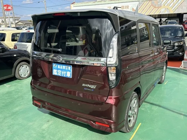 ソリオ(スズキ)ハイブリッドSV 全方位ナビ中古車 12