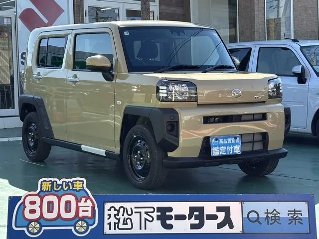 タフト(ダイハツ)X　純正ナビ付届出済未使用車 0