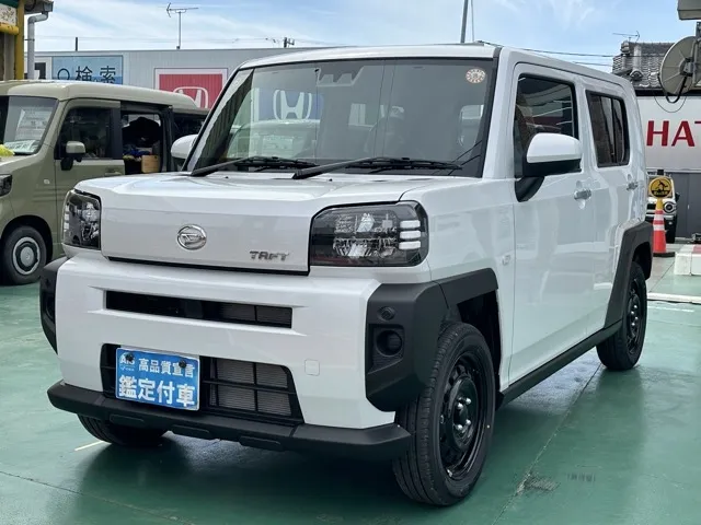 タフト(ダイハツ)X　純正ナビ付届出済未使用車 1