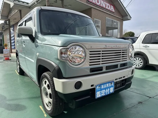 ハスラー(スズキ)ハイブリッドG ダムド クラシコ フェイスチェンジキット バイザー届出済未使用車 21