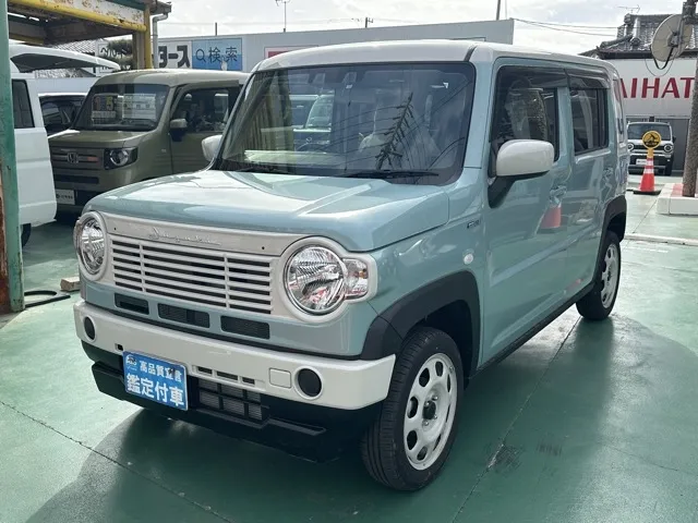 ハスラー(スズキ)ハイブリッドG ダムド クラシコ フェイスチェンジキット バイザー届出済未使用車 1