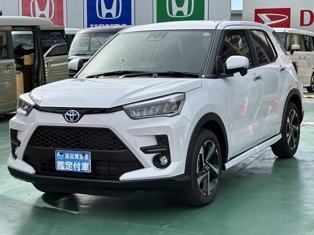 ライズ(トヨタ)ハイブリッドＺ　ナビレディ登録済未使用車 1