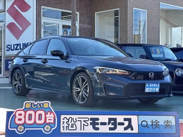 シビック(ホンダ)e：HEV EX サンルーフ登録済未使用車 0
