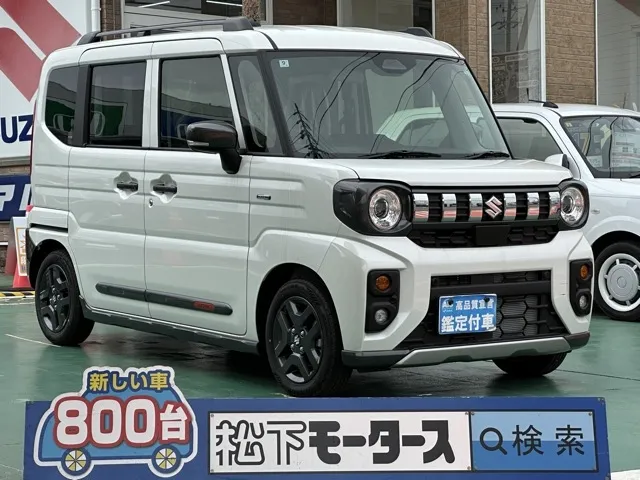 スペーシア(スズキ)ハイブリッドXZターボ届出済未使用車 0