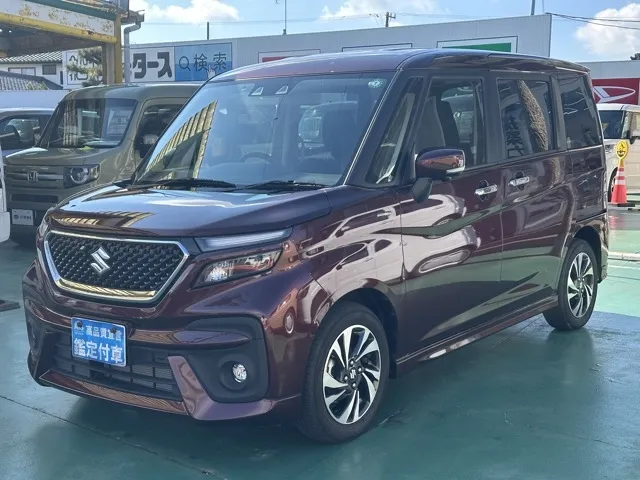 ソリオ(スズキ)ハイブリッドSV 全方位ナビ中古車 1