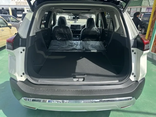 エクストレイル(ニッサン)G e-4ORCE サンルーフ ルーフレール 寒冷地登録済未使用車 10
