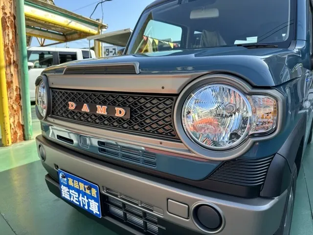 ハスラー(スズキ)ハイブリッドG ダムド カントリー フェイスチェンジキット新車見本展示無 10
