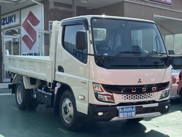 キャンター(三菱)全低床キョウカダンプ ３ｔ登録済未使用車 24