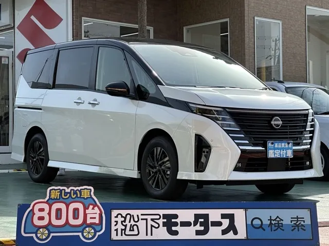 セレナ(ニッサン)eパワーハイウェイスターV 90周年記念車 アラビュー 12.3ナビ登録済未使用車 0