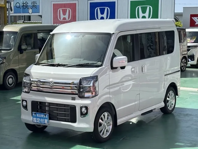 エブリイ(スズキ)PZターボスペシャル  ハイルーフ　４ＷＤ　バックカメラ付き届出済未使用車 1