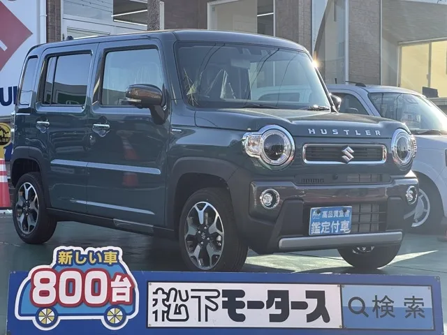 ハスラー(スズキ)ハイブリッドX 全方位ナビ 4WD届出済未使用車 0