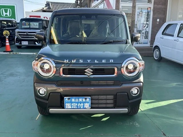 ハスラー(スズキ)ハイブリッドX 全方位ナビ 4WD届出済未使用車 24