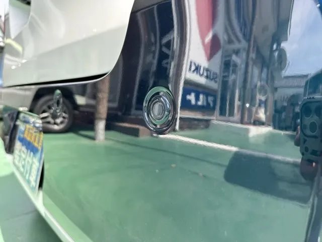キャンバス(ダイハツ)ストライプスG パノラマUGP 純正バイザー付き届出済未使用車 10